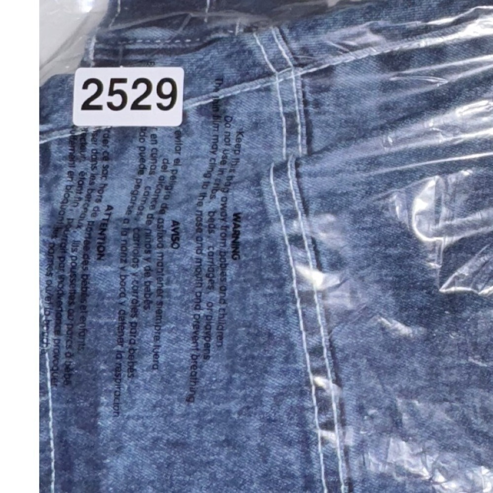 Southpole Mens Blue Acid Wash Biker Denim Shorts Moto Ribbed Zippers Size 52 - Picture 13 of 13